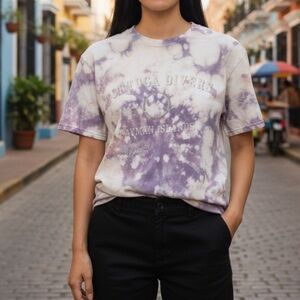 Cayman Islands Tortuga divers tie dye tee s